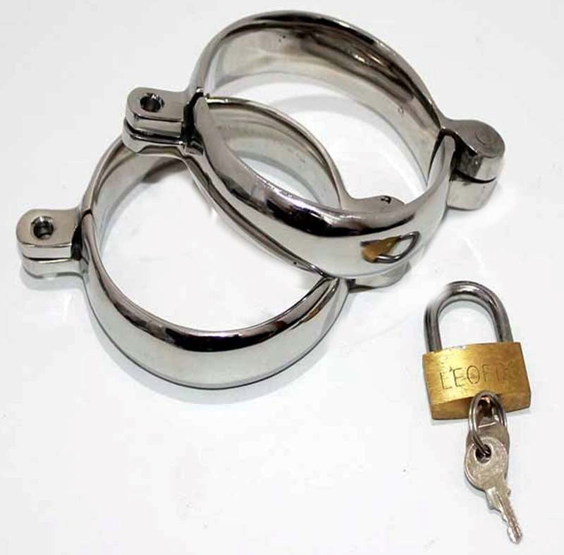 Original Sinner Steel Lust Cuffs - - Collars And Cuffs