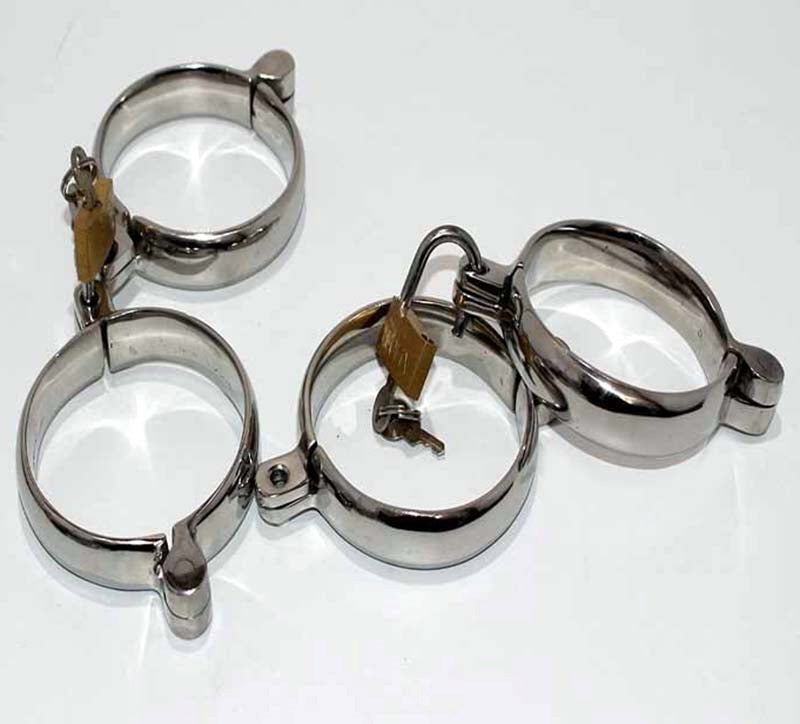 Original Sinner Steel Lust Cuffs - - Collars And Cuffs