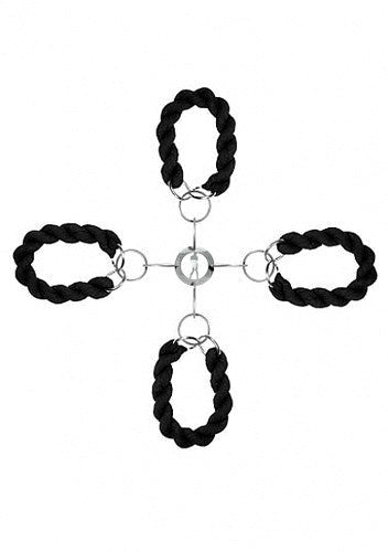 Ouch Luxury Hand & Legcuffs - - Collars And Cuffs