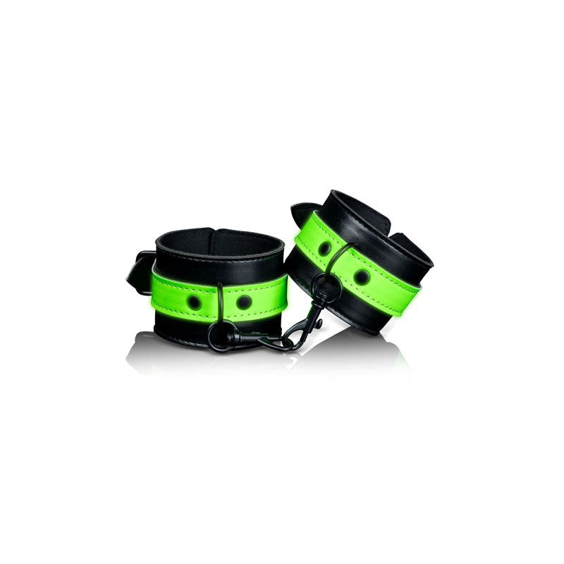 OUCH! Glow in Dark Handcuffs - - Collars And Cuffs