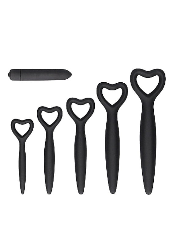 OUCH! Silicone Vaginal Dilator Set - Black - - Dental and Clinical