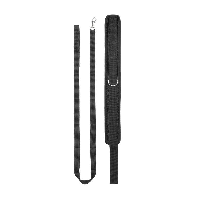 OUCH! Velvet & Velcro Adjustable Collar - - Collars and Leads