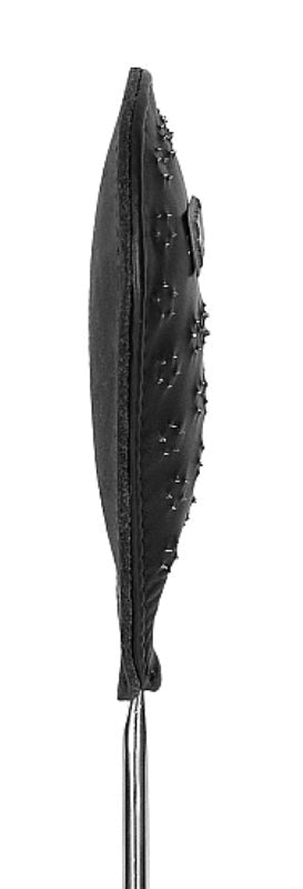 Pain Metal Oval Spike Keel Crop - - Whips And Crops