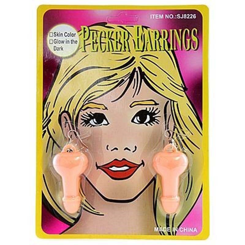 Pecker Earings - - Fancy Dress Ups