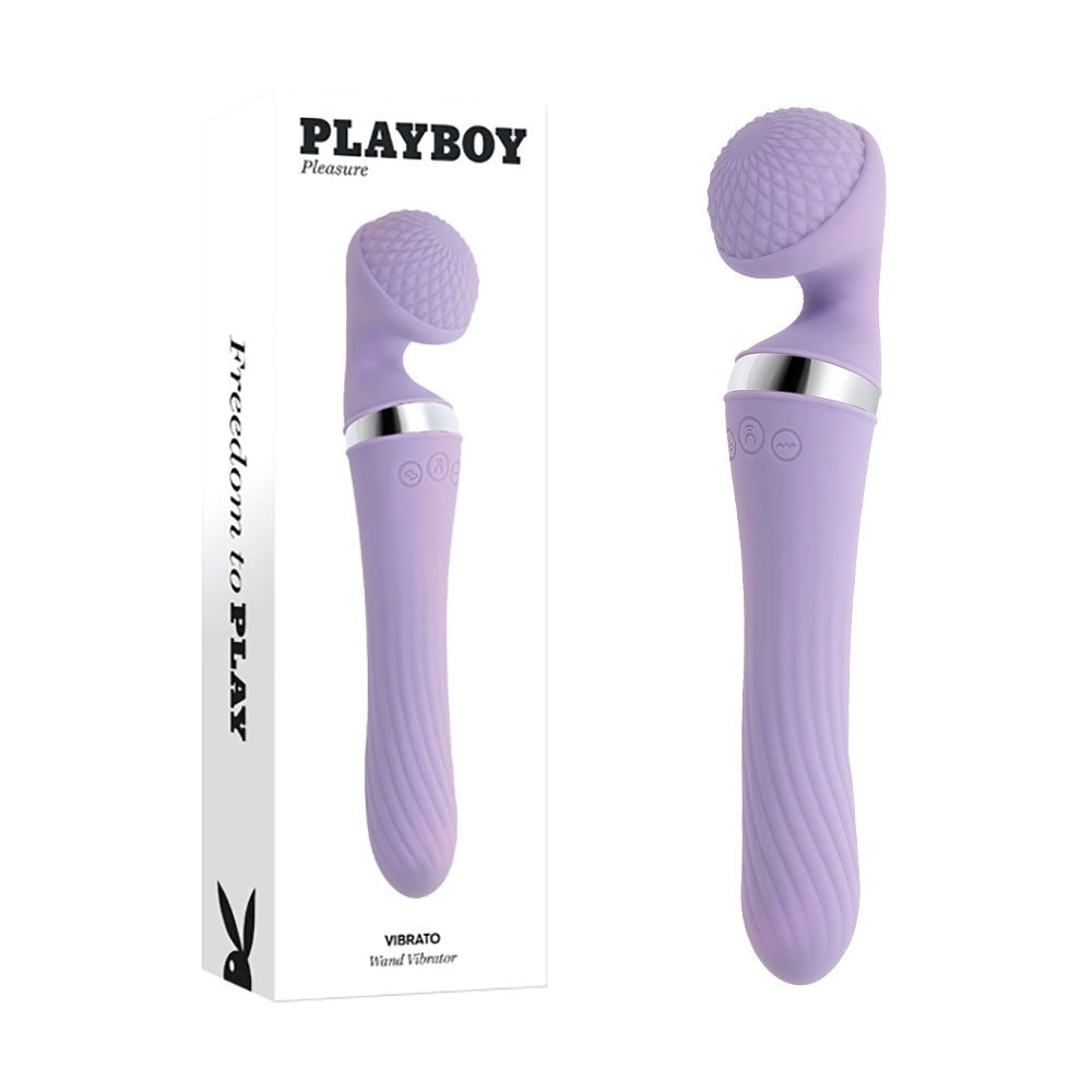 Playboy Pleasure VIBRATO Body Wand Massager - - Personal Massagers