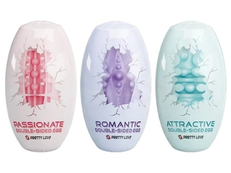 Pretty Love Double-Sided Egg Stroker - - Masturbators and Strokers