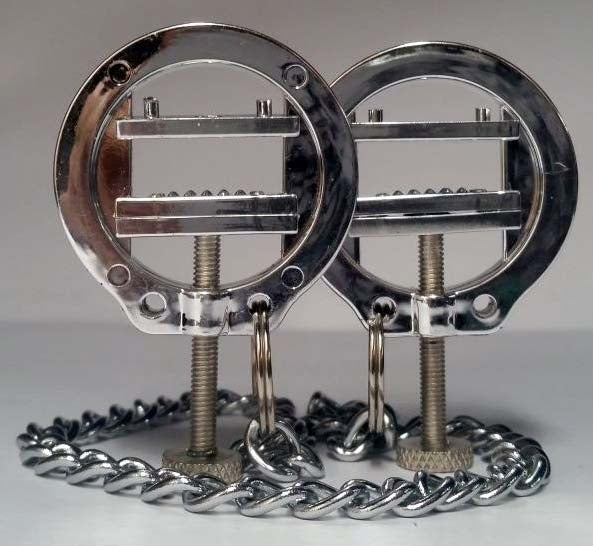 Priss Press Nipple Clamps - - Nipple and Clit Clamps