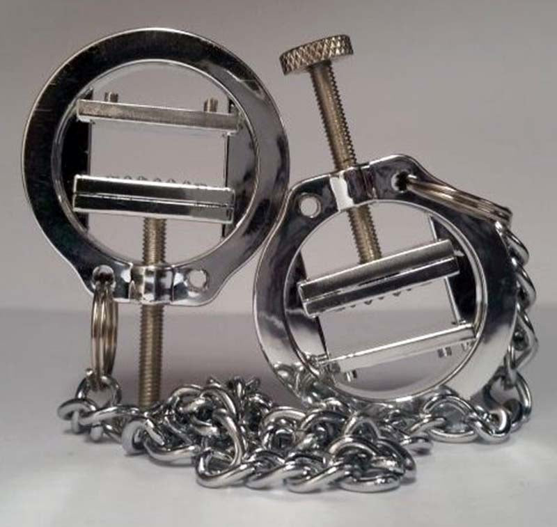 Priss Press Nipple Clamps - - Nipple and Clit Clamps