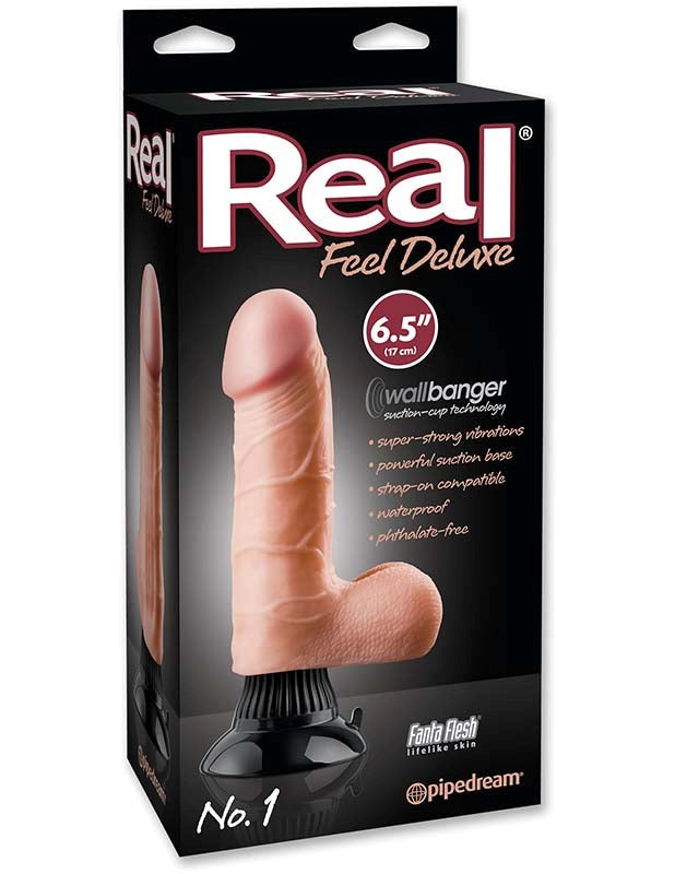 Real Feel Cock Deluxe No. 1 6.5\ - - Realistic Dildos