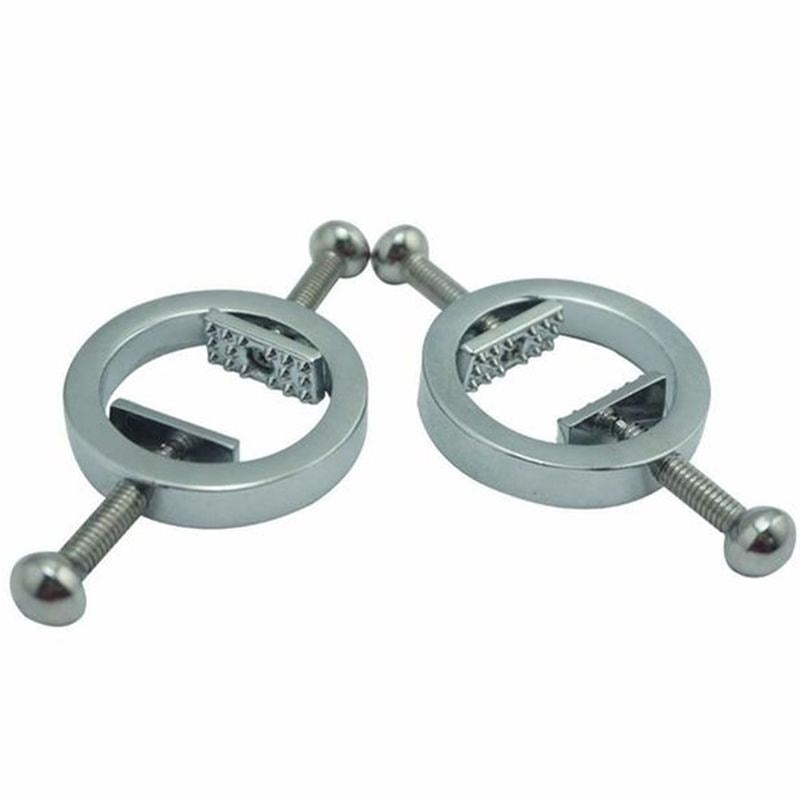 Round Vice Nipple Clamps - - Nipple and Clit Clamps