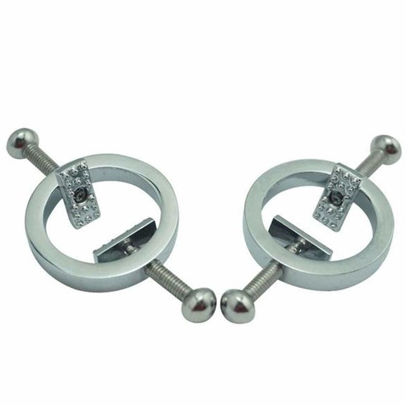 Round Vice Nipple Clamps - - Nipple and Clit Clamps