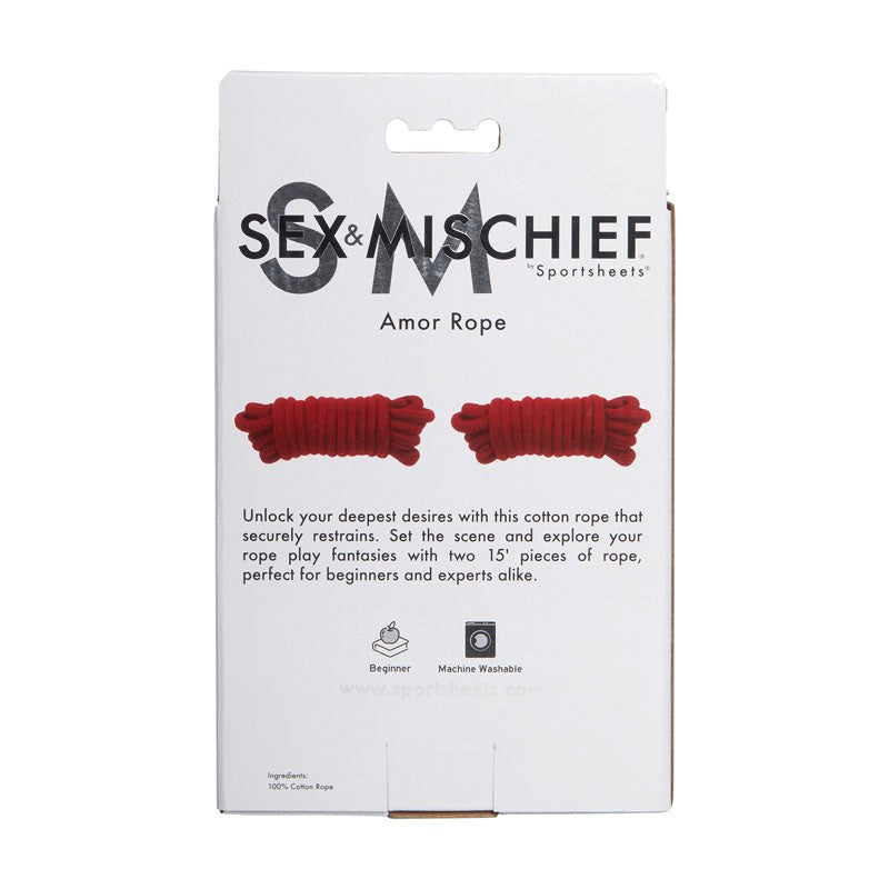 S&M Amor Rope - - Cuffs And Restraints