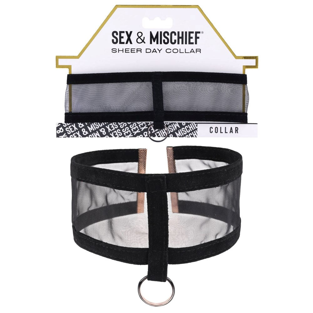 S&M Sheer Day Collar - - Her Fetish