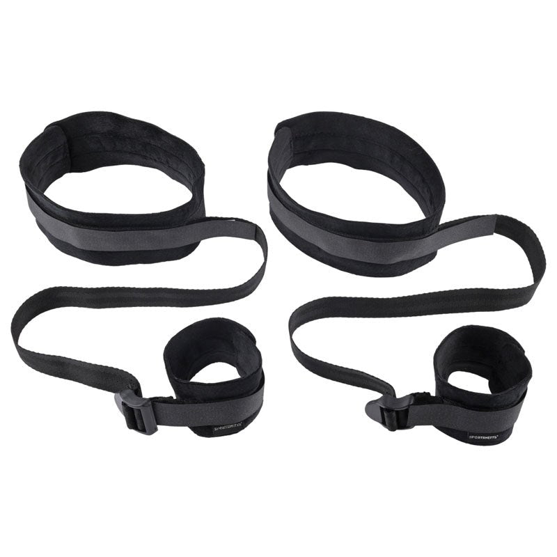 S&M Thigh & Wrist Cuffs - - Cuffs And Restraints