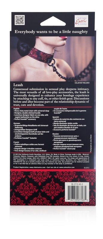 Scandal Leash - - Collars and Leads