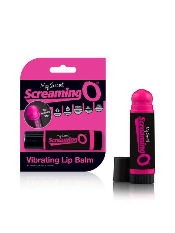 ScreamingO Vibrating Lip Balm Mini Vibrator - - Personal Massagers