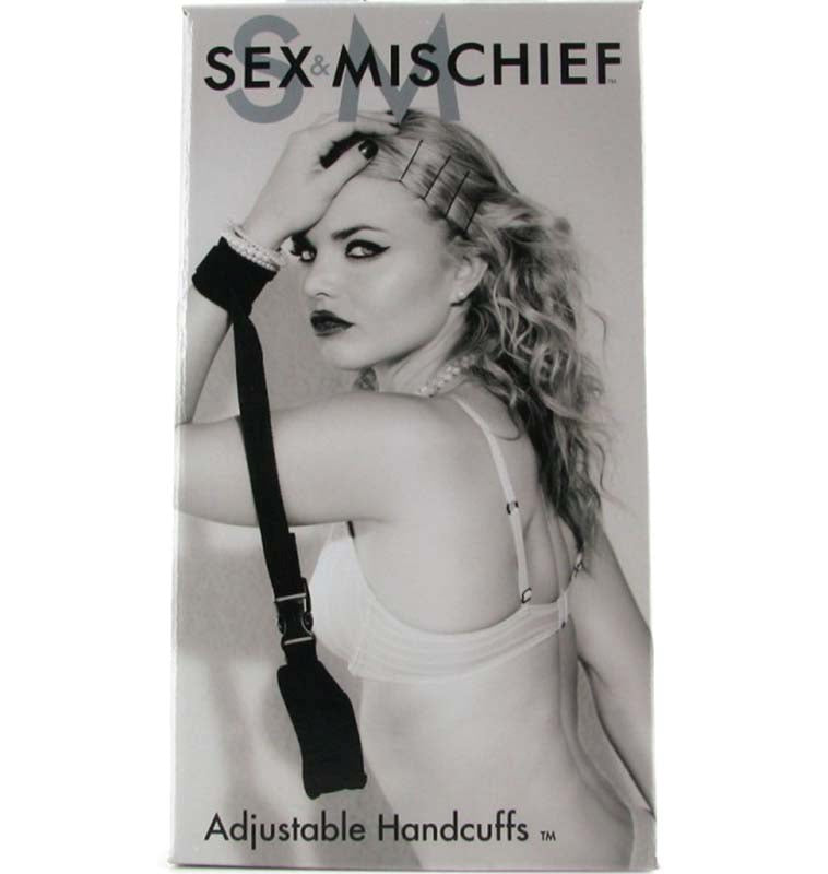Sex & Mischief Adjustable Handcuffs - - Collars And Cuffs