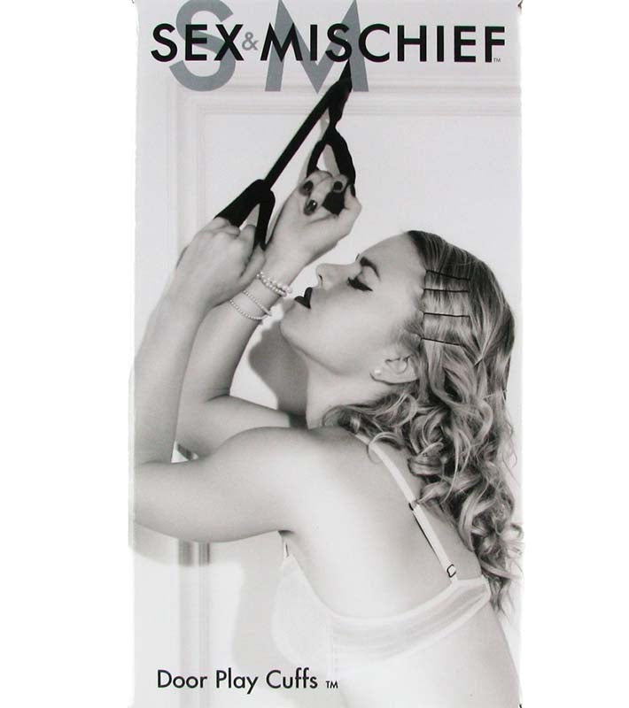 Sex & Mischief Door Play Cuffs - - Cuffs and Restraints