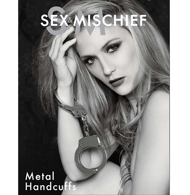 Sex & Mischief Metal Handcuffs - - Collars And Cuffs
