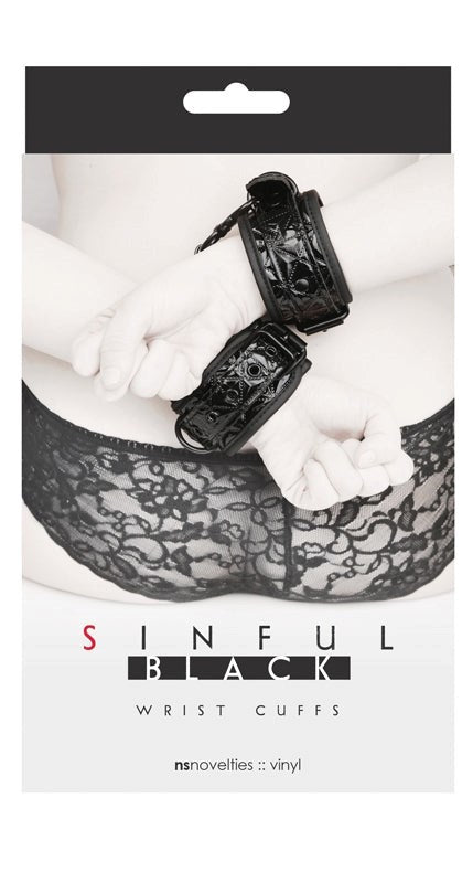 Sinful Wrist Cuffs - - Collars And Cuffs