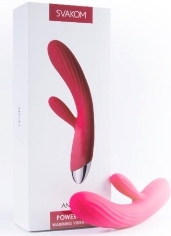 Svakom Angel Warming Flexible Rabbit Vibrator - - Rabbit Vibrators