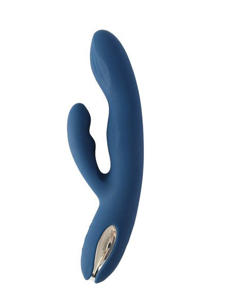 Svakom Aylin Pulsating Dual Headed Rabbit Vibrator - - Rabbit Vibrators