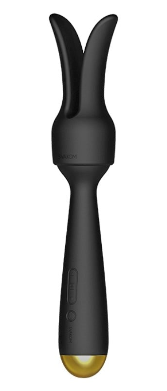 Svakom Emma Neo Interactive Vibrating Body Wand Massager - - Remote Control Vibrators