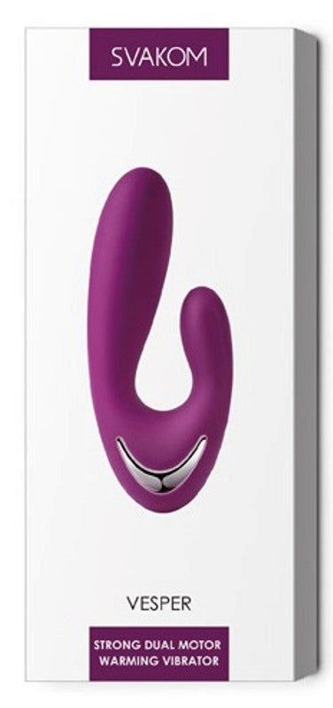 Svakom Vesper Warming VIbrator - - Waterproof Vibrators