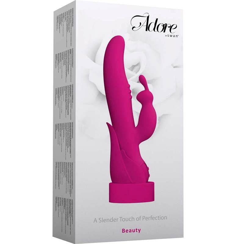 Swan Adore Beauty - Luxury Dual Stimulation Vibrator - Rabbit Vibrators
