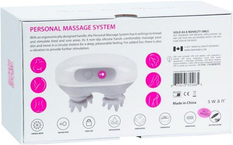 Swan Personal Massage System - - Luxury Sex Toys