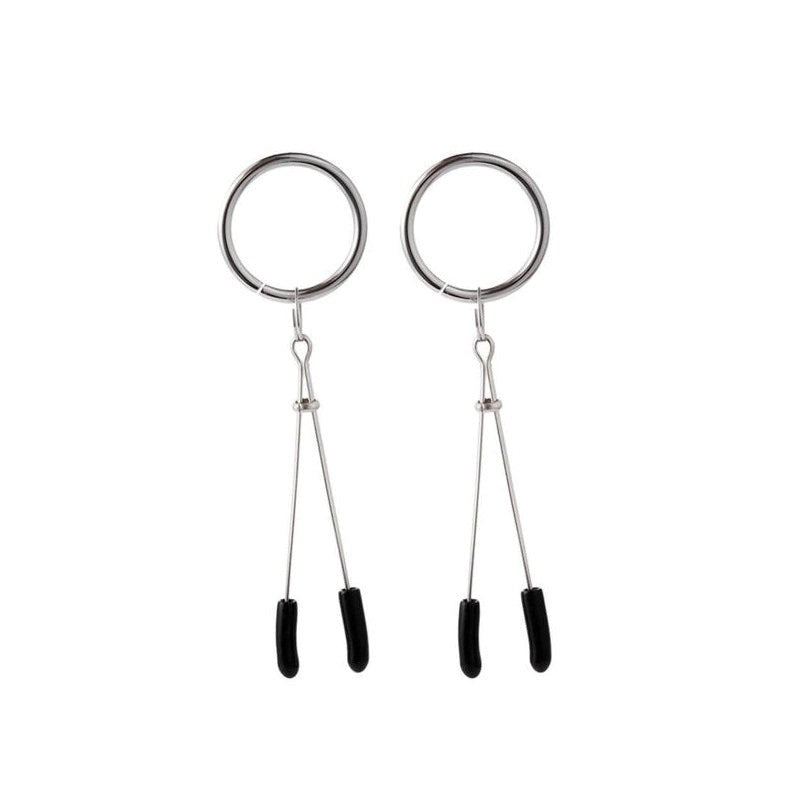 Tweezer Nipple Clamp with Metal O-Ring - - Nipple and Clit Clamps