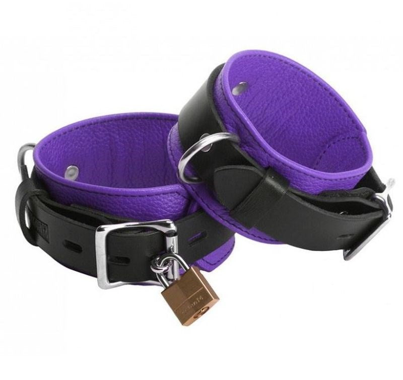 Underground Asylum Lockable Wrist Cuffs - - Cuffs and Restraints