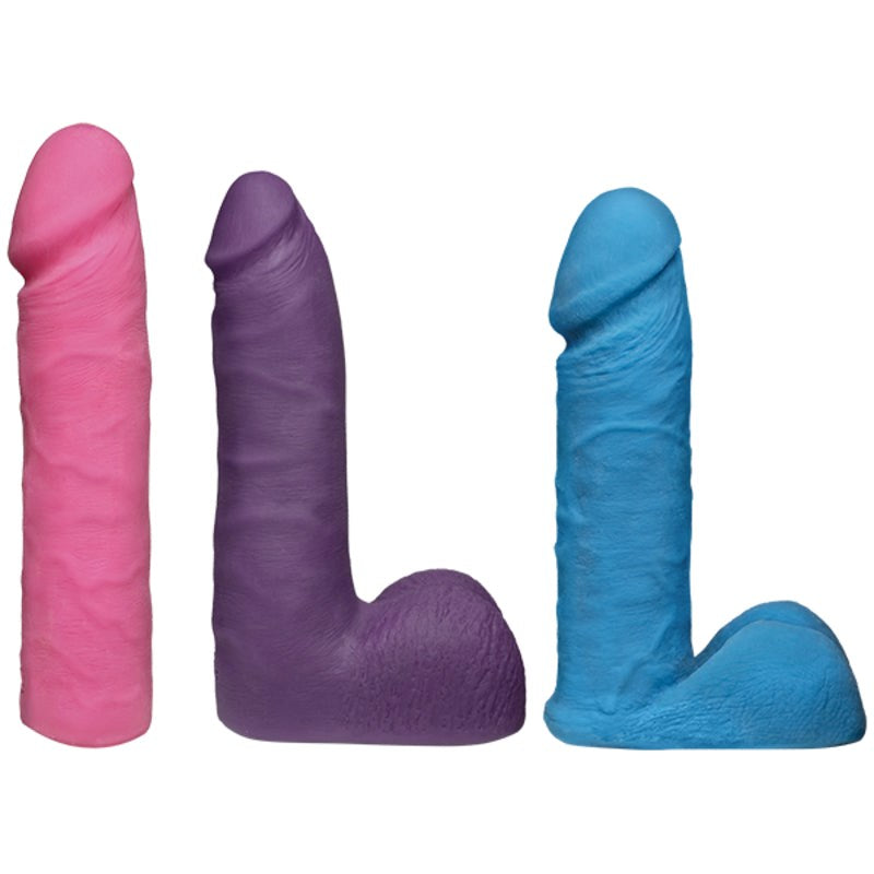 Vac-U-Lock Dual Density Ultraskyn Colors Set - - Sex Kits