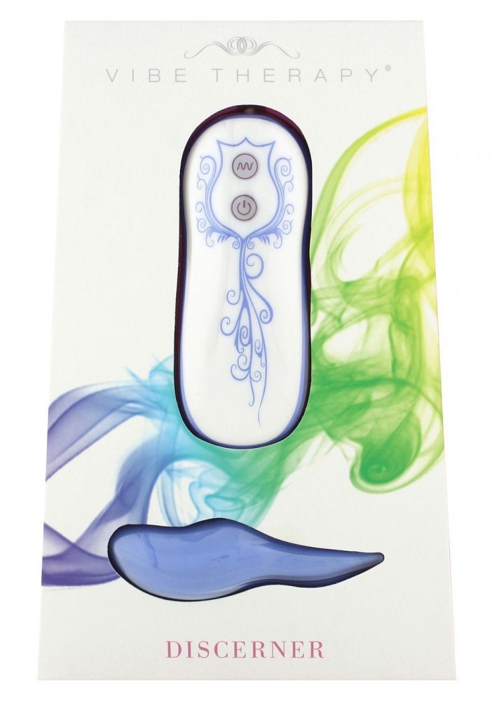 Vibe Therapy Discerner Blue - - Bullet Vibrators