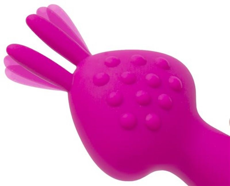 Dual Rabbit Ears Prong Massager - Intense Sensations Await - - Rabbit Vibrators