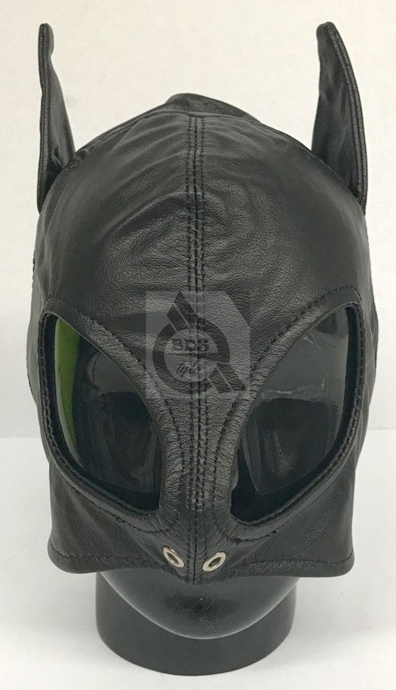 Wicked Wench Feline PVC Hood - - Bondage Hoods