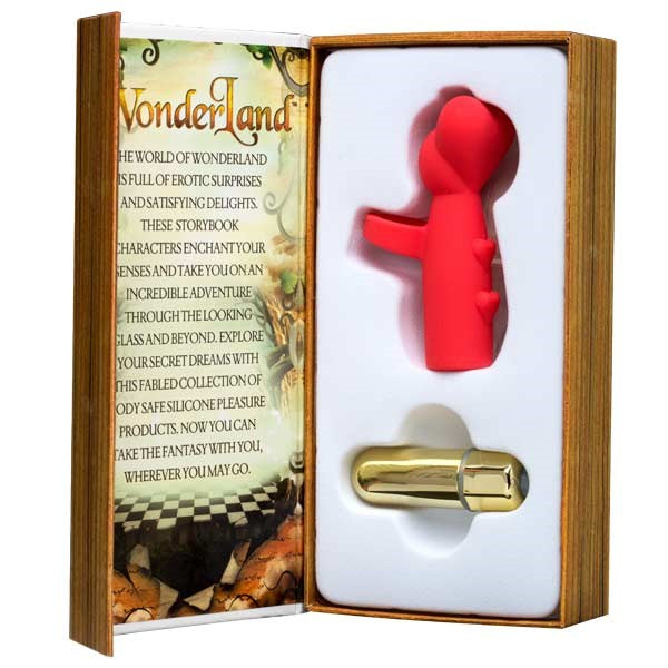 Wonderland Mini Massagers The Heavenly Hart - - Finger and Tongue Vibrators