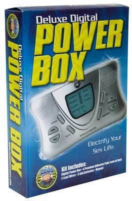 Zeus Electrosex Deluxe Digital Power Box - - Electro Sex