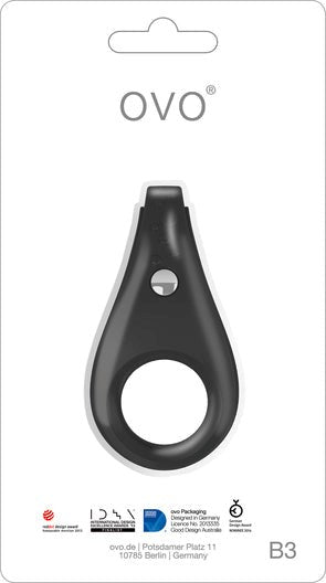 OVO B3 Vibrating Cock Ring - - Cock Rings
