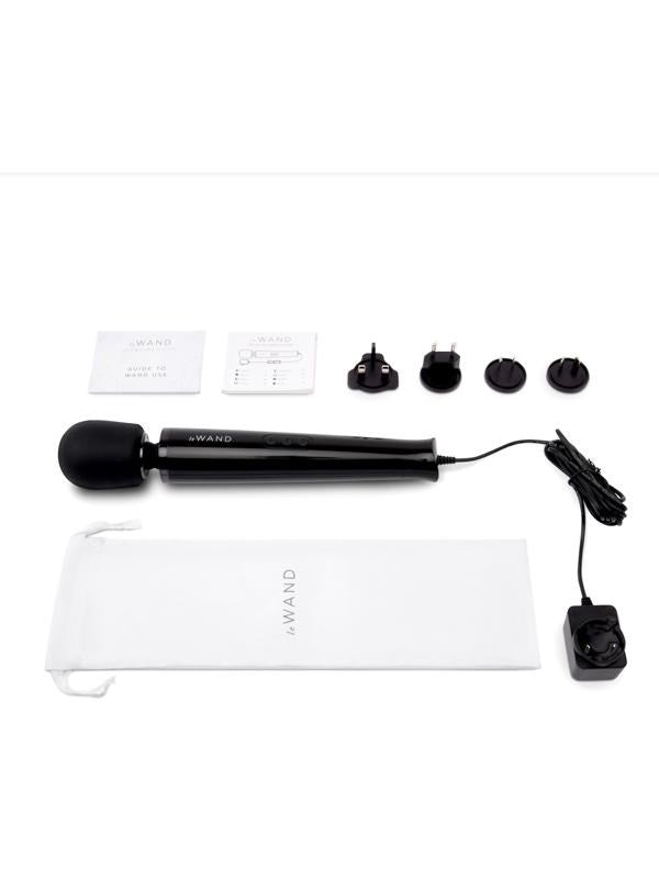Le Wand Plug-In Vibrating Massager - Unmatched Indulgence - - Body Wands