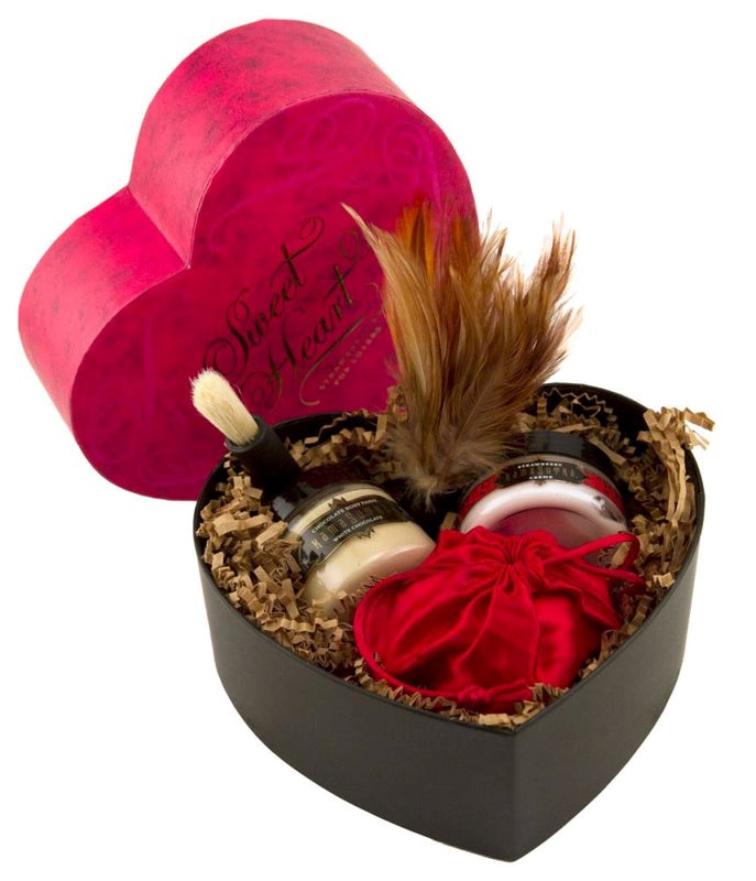 Kama Sutra Sweet Heart Box Strawberry - - Sex Kits