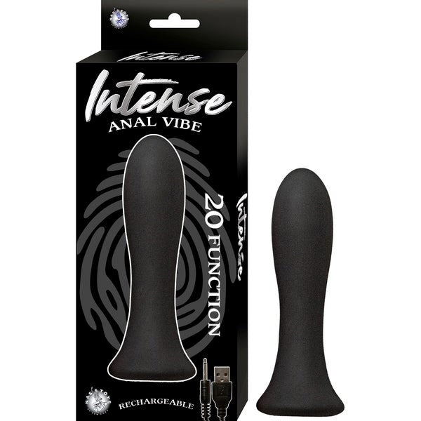 Nasstoys INTENSE Rechargeable Silicone Anal Vibrator - - Anal Vibrators