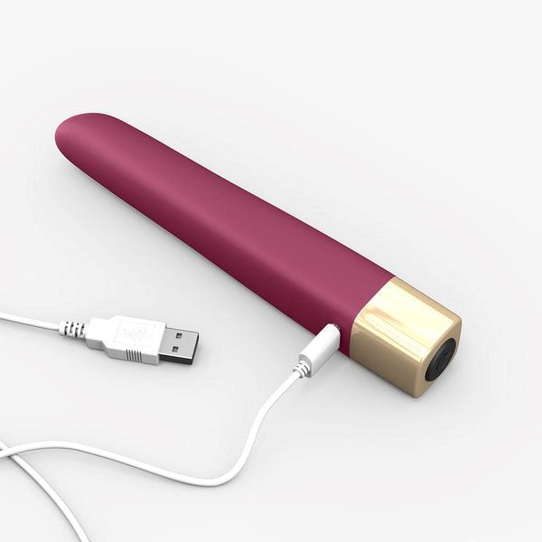 Love to Love Delight Me Straight Flat Tipped Vibrator - - Bullet Vibrators