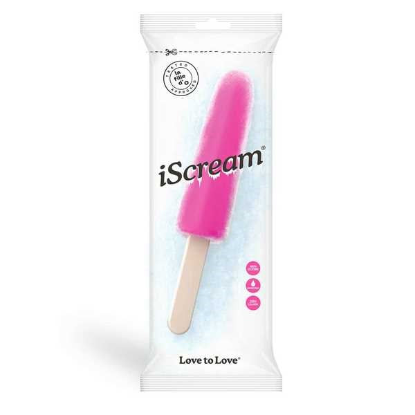 LOVE TO LOVE iScream - Silky Smooth Ice Cream Shaped Pleasure Toy - - Non-Realistic Dildos