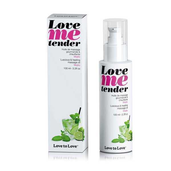 LOVE TO LOVE Mojito-Infused Warming Massage Oil - - Massage Oils and Lubricants
