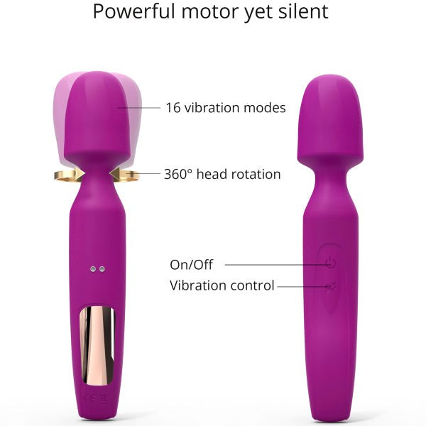 LOVE TO LOVE R-Evolution - Powerful 3-in-1 Vibrating Wand for Unparalleled Bliss - - Body Wands