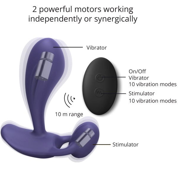 LOVE TO LOVE Witty SWITCH - Dual Pleasure, Endless Possibilities - - Prostate Toys