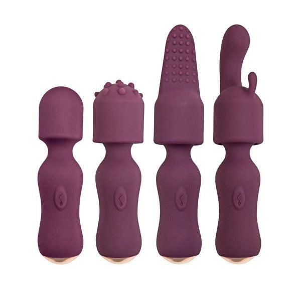 LOVERS KITS Temptation - Rechargeable Mini Wand Vibe - - Body Wands