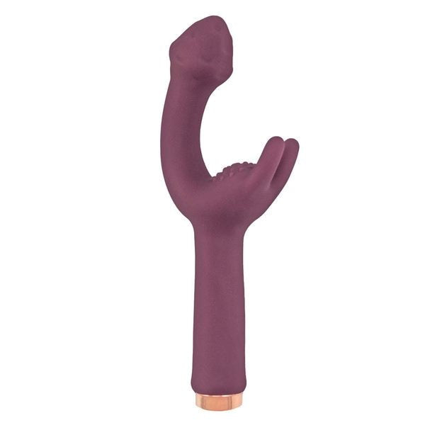 Dual-Powered Bliss - MYSTIQUE G-Spot Vibrator with Clitoral Stimulation - - G-Spot Vibrators