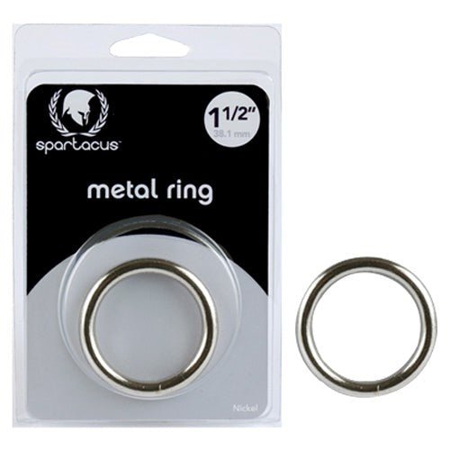 Spartacus Enterprises - Premium Nickel Plated Pleasure Ring - - Steel Cock Rings